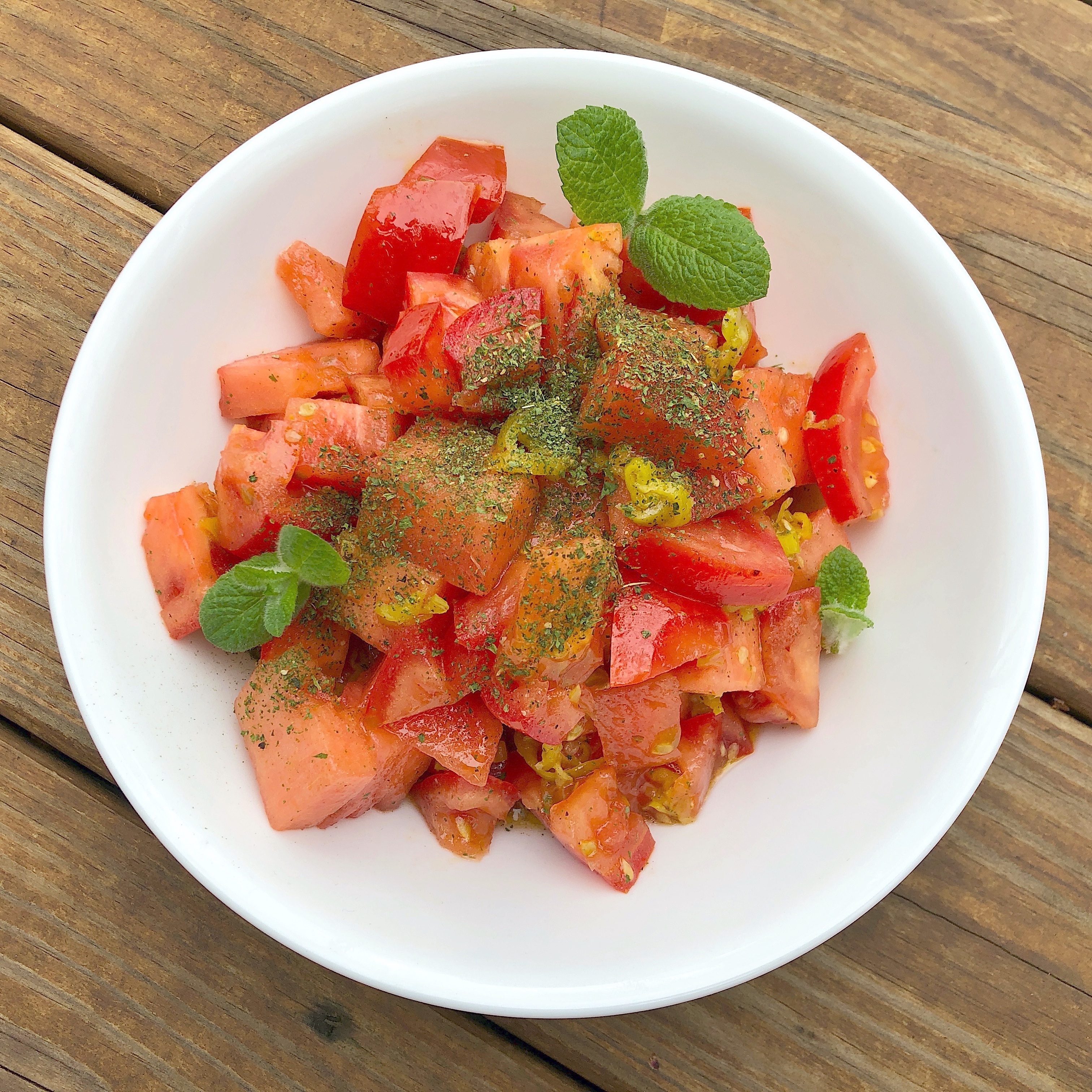 Tomato & Watermelon Salad